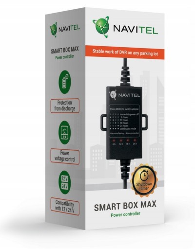 Navitel Smart Box Max adapter stalego zasilania USB-C do rejestratora