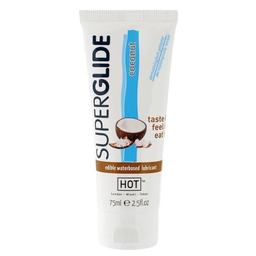 NAWILŻAJĄCY LUBRYKANT SUPER GLIDE KOKOS 75 ml