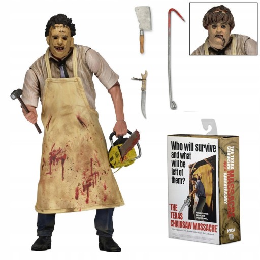 NECA Leatherface seria Figurki akcji Zabawki