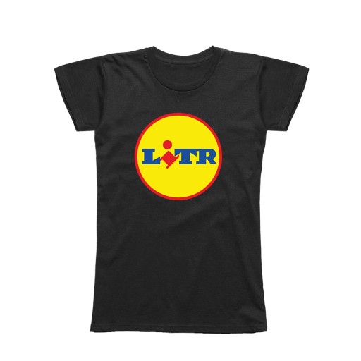 S - KOSZULKA T-SHIRT LITR ŚMIESZNA PREZENT LIDL