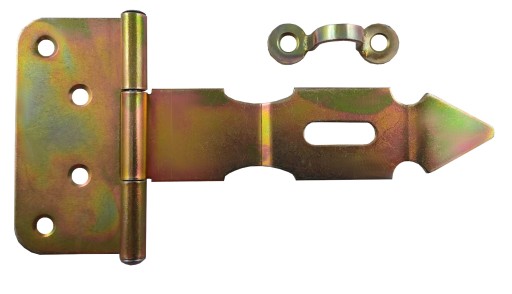 WRZECIĄDZ ZAMKNIĘCIE DRZWI SKOBEL 80X40x125 ZŁOTY