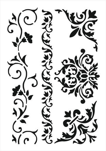 Szablon do decoupage A4