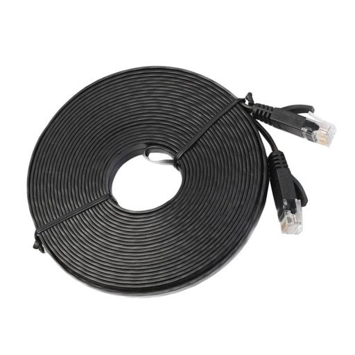 Kabel Ethernet 82 stopy Płaski, cienki Internet