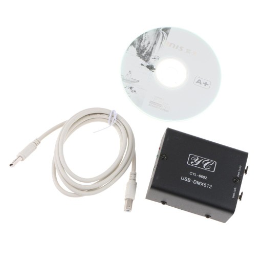 Channel USB To DMX512 LED Light DMX Controller
