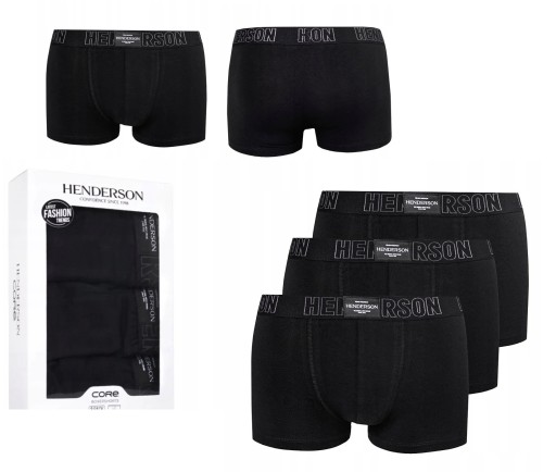 HENDERSON CORE bokserki męskie 3pak RNAVE *L*41078