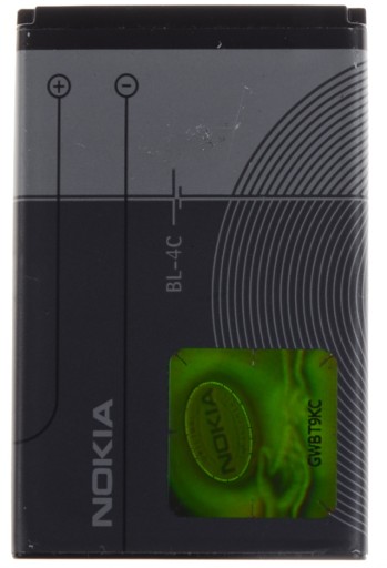 Bateria Nokia BL-4C X2 6300 6100 C2-05 2220 860mAh