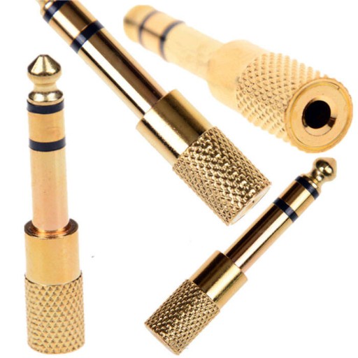 PRZEJŚCIÓWKA ADAPTER DUŻY JACK 6,35 MAŁY JACK 3,5