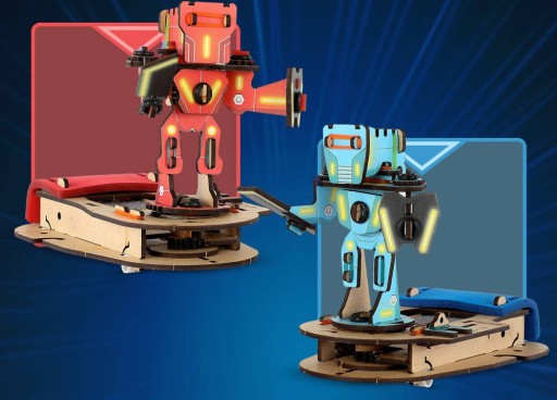 TECHNOLOGICZNE STARCIA - MECHANICZNE PUZZLE 3D SMARTIVITY