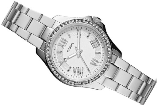 ELEGANCKI DAMSKI ZEGAREK FOSSIL AM4576 CECILE +BOX