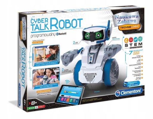 Naukowa zabawa CLEMENTONI MÓWIĄCY CYBER ROBOT