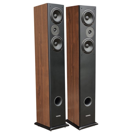 Kolumny Podłogowe Tonsil Siesta Front - Czarny / Wenge / Orzech