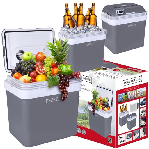 LODÓWKA SAMOCHODOWA TURYSTYCZNA 25L 12V + 230V MOC