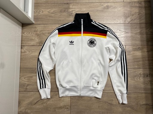 ADIDAS ORIGINALS NIEMCY FIFA BLUZA ROZPINANA BIAŁA S