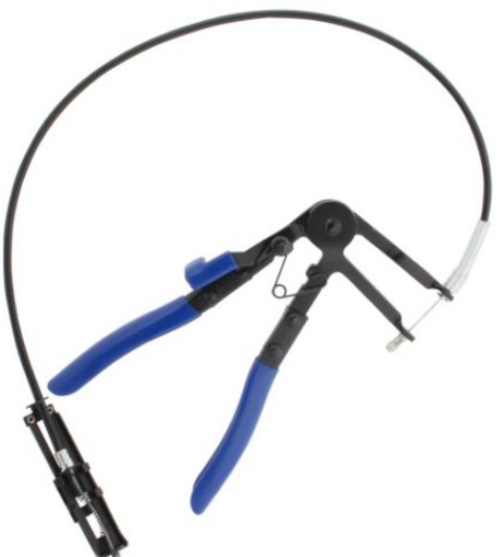SZCZYPCE DO OPASEK ZACISKOWYCH OSŁON TAŚMOWYCH Z DŁUGĄ LINKĄ 780 MM