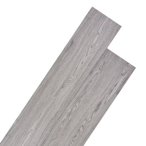 Panele podłogowe, 4,46 m², 3 mm, PVC, ciemnoszare,