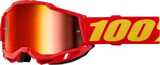 Gogle 100% Accuri 2 Red mirror