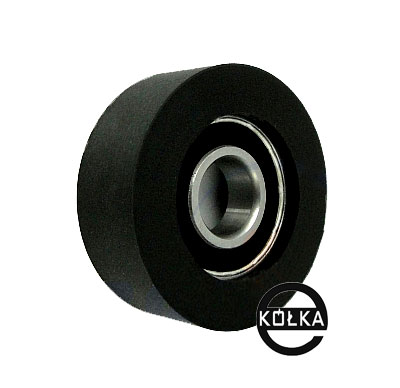 Rolka dociskowa poliuretanowa fi. 40 mm łożysko