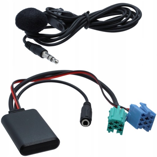 BLUETOOTH ZESTAW GŁOŚNOMÓWIĄCY AUX 6 8PIN RENAULT