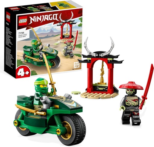 LEGO NINJAGO 71788 MOTOCYKL NINJA LLOYDA zestaw klocków dla dzieci +4 lata