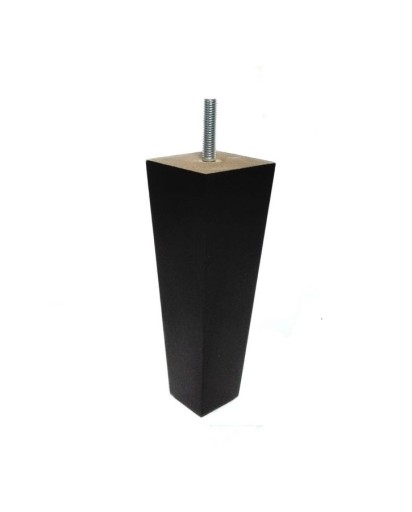 NÓŻKI NOGI MEBLOWE DREWNIANE ŚRUBA 150 MM WENGE