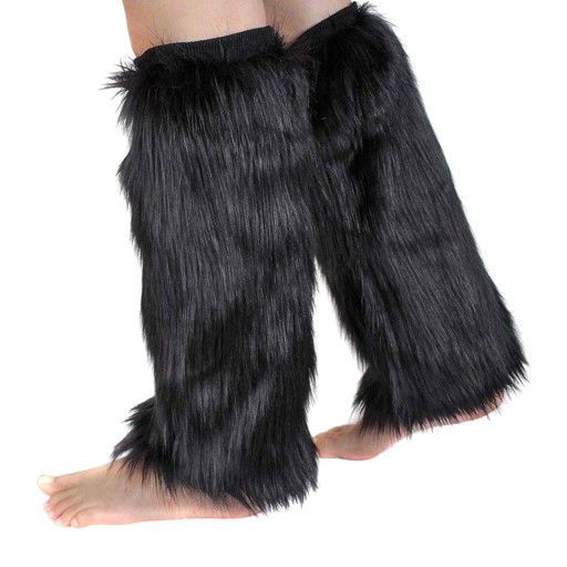 Ocieplacze do nóg Winter Clubwear Eskimo Elastyczne futrzane pończochy Fas