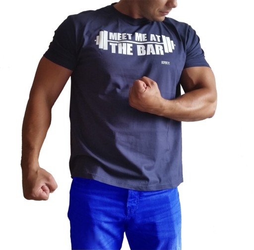 Besport T-SHIRT MEET ME AT THE BAR L