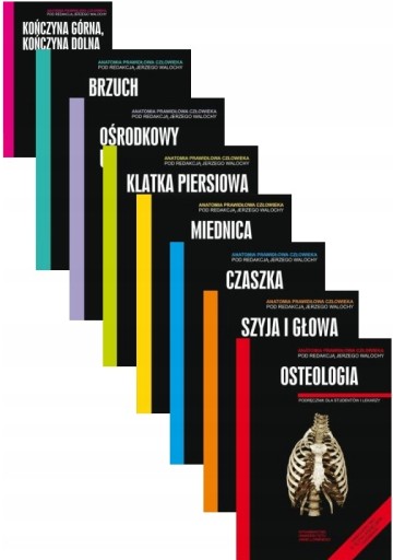 Anatomia Prawidłowa Człowieka Skawina Tom 1-8