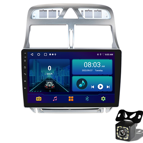 RADIO NAWIGACJA GPS PEUGEOT 307 2006-2013 ANDROID