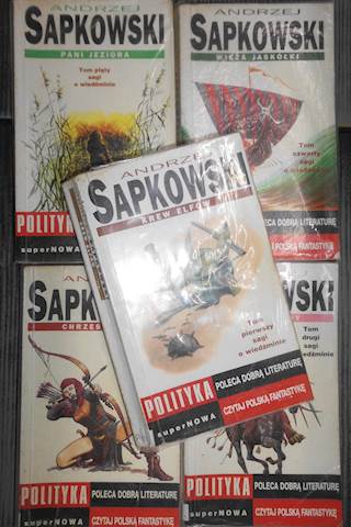 Sapkowski A 5 tomów - A Sapkowski