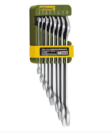 ZESTAW KLUCZY PŁASKICH 8CZ. PROXXON PR23800