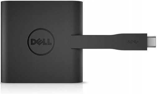 Adapter Dell DA200 USB-C D3MT1 HDMI USB 3.0 LAN
