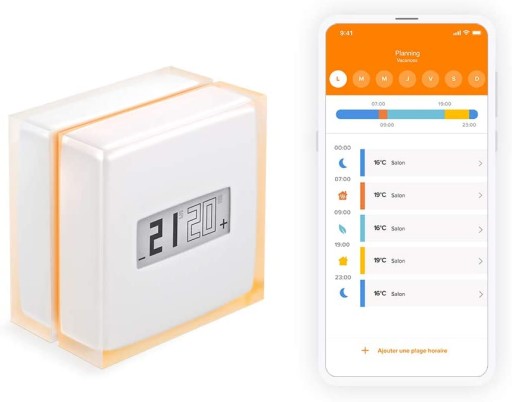 TERMOSTAT INTELIGENTNY WI-FI ŚCIENNY NETATMO