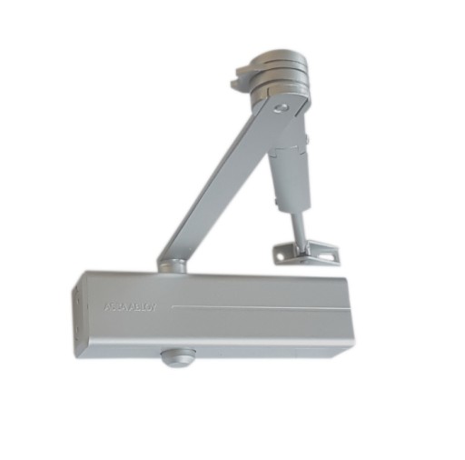Samozamykacz ASSA ABLOY DC140 z blokadą srebrny EV1