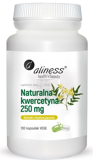 Aliness NATURALNA KWERCETYNA ekstrakt FLAWONOIDY