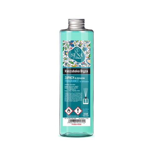 SENA FOLK dyfuzor ZAPAS Kaszubska Bryza 250ml zapach BIAŁE KWIATY, CYTRUSY
