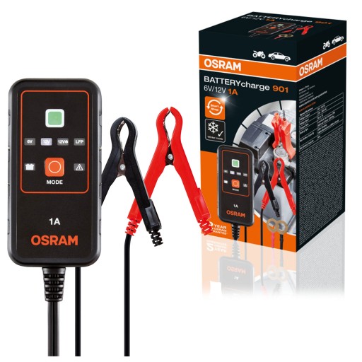 Osram Inteligentny Prostownik Ładowarka 901 1A