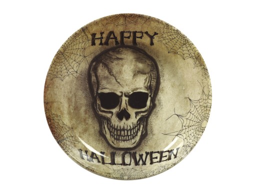 MISKA HAPPY HALLOWEEN SZKIELET BRĄZ 31cm