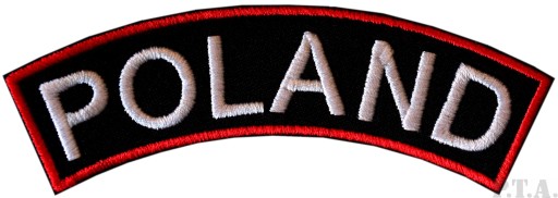 Baner Rocker Poland S termo naszywka PL
