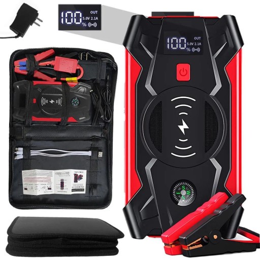 POWER BANK ROZRUSZNIK AUTA LED PRZETRWANIE 20000MAH SURVIVAL