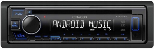 RADIO KENWOOD KDC-130UB AUX USB iPhone FLAC CD MP3