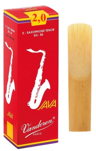 VANDOREN JAVA RED - stroik saksofon tenor 2,0