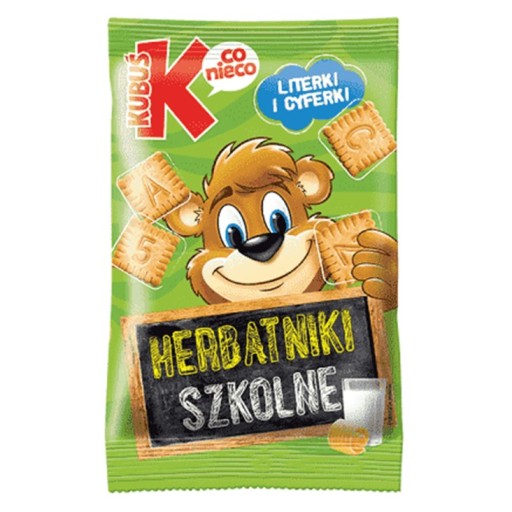 KUBUŚ herbatniki szkolne maślane 30g