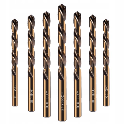7.60mm pełna specyfikacja 0.5-20mm HSS M35 powleka