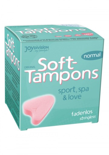 TAMPONY BEZSZNURKOWE SOFT NORMAL BOX 3
