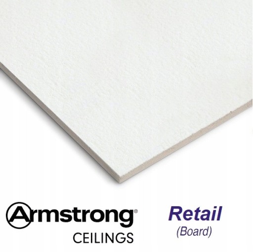 Płyta sufitowa - Armstrong Retail Board 600x600x12
