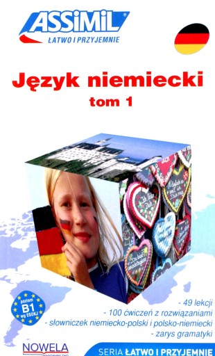 JĘZYK NIEMIECKI ŁATWO I PRZYJEMNIE (TOM 1) - Maria Roemer [KSIĄŻKA]