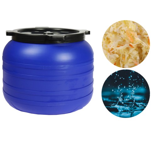 Beczka na deszczówkę plastikowa 100l kapusta woda