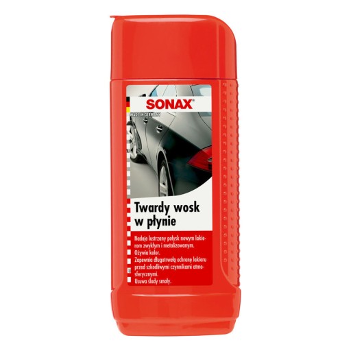 SONAX-TWARDY WOSK W PLYNIE 250ML