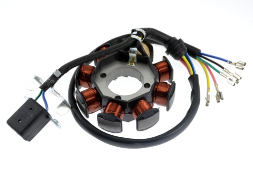 Stator 8 cewek 5 przewodów 200 250ccm Cross Quad ATV 4T