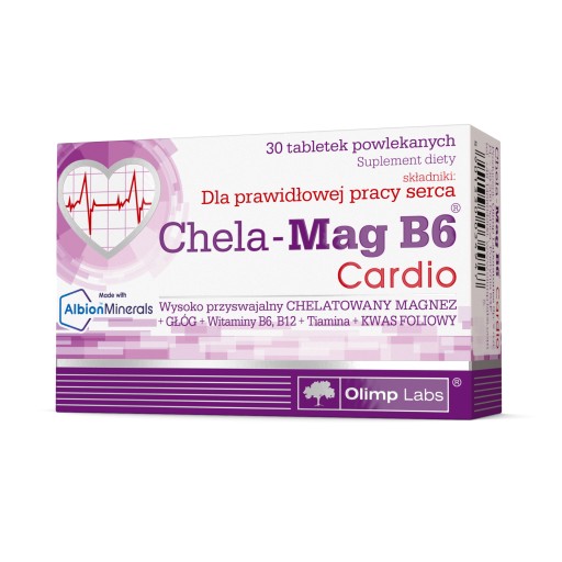 OLIMP CHELA-MAG B6 CARDIO 30tabl MAGNEZ SERCE